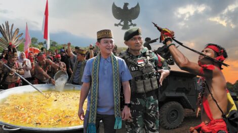 Kuali Merah Putih 25. PER4NG DENGAN SINDIKAT ASING PENGHANCUR BANGSA! Dok. (Seputarmedia.id/Claudia Valen)