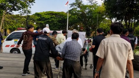 Muhammad Farhan, mendadak memburuk saat sedang beraktivitas di Balai Kota pada Jumat sore. Dok. (Seputarmedia.id/Aldi Firmansyah)