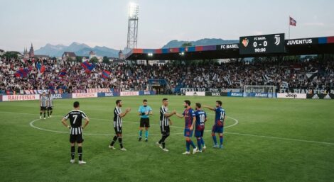 Basel Juventus dalam Laga Pramusim di Swiss Dok. (Seputarmedia.id/Reza Aditya)