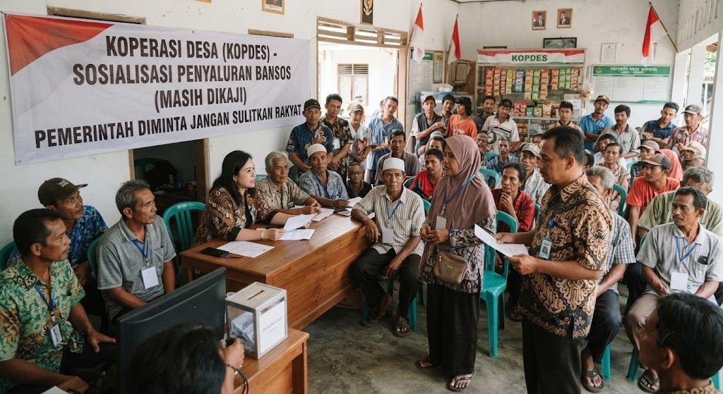 Foto Ilustrasi Koprasi Merah Putih Dok. (Seputarmedia.id/Reza Aditya)