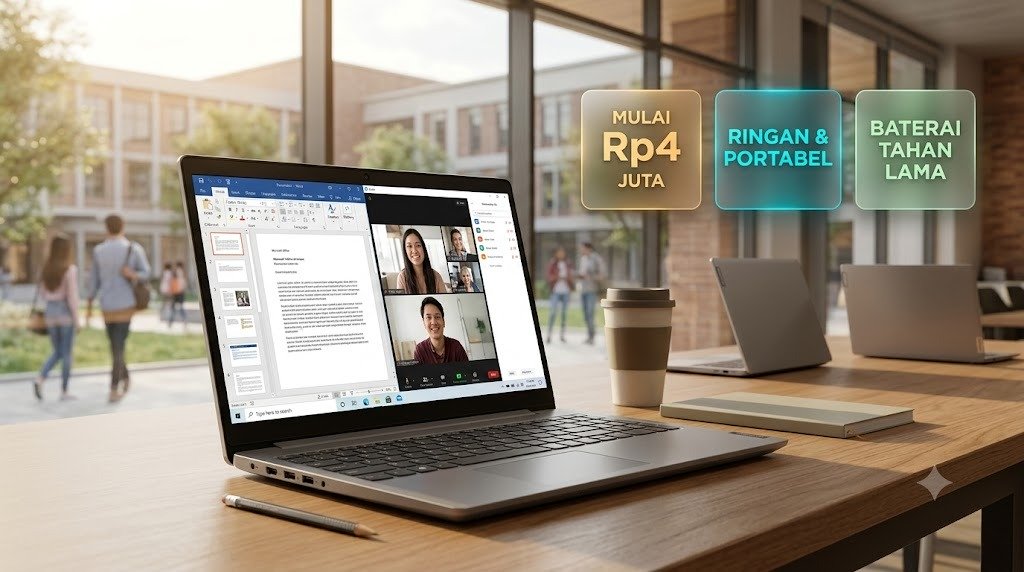 Ini 4 Laptop Lenovo Terjangkau yang Layak Dibeli Dok. (Seputarmedia.id/Reza Aditya)