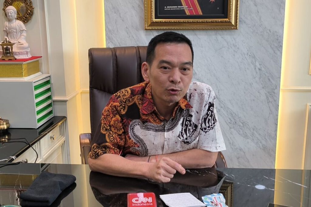 Anggota Komisi IV DPR RI Daniel Johan saat ditemui di Gedung Nusantara I, Kompleks Parlemen, Senayan, Jakarta, Rabu (14/10/2026).(Tria Sutrisna)