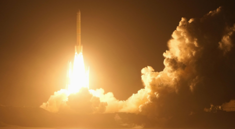 An H3 rocket lifts off from the Tanegashima Space Center in Kagoshima prefecture, southern Japan, Tuesday, Oct. 20, 2026. Credit: Naoki Hiraoka/Kyodo News via AP