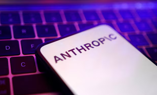 Anthropic's logo is seen in this illustration created on May 20, 2024. REUTERS/Dado Ruvic/Illustration/File Photo