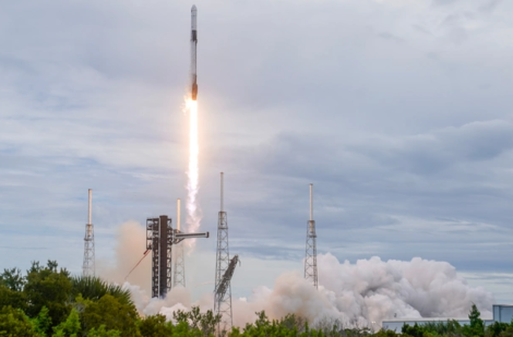 A SpaceX Falcon 9 rocket launches from the Cape Canaveral Space Force Station in Cape Canaveral, Florida, on Oct. 1, 2026. | John Raoux/AP