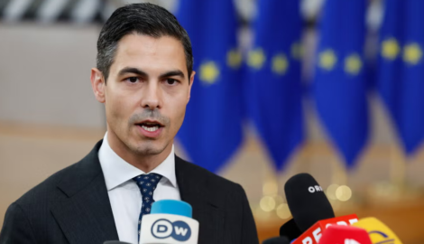 Prime Minister Rob Jetten of the Netherlands in Brussels last week. He said that his cabinet was closely monitoring the online vulnerability caused by a security flaw in PHP.Credit...Geert Vanden Wijngaert/Associated Press