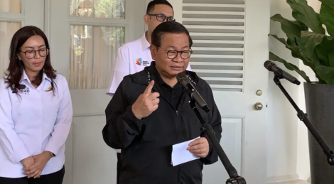 Gubernur DKI Jakarta Pramono Anung menyampaikan dukungan Pemprov DKI untuk penyelenggaraan Jakarta Running Festival 2026.