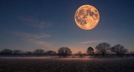 Ilustrasi Hunters Moon (image: AI)