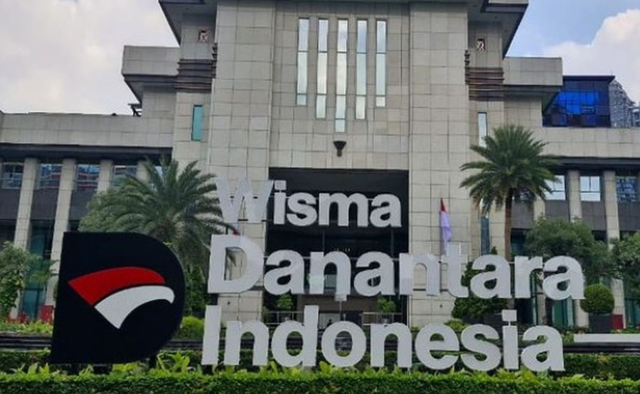 Wisma Danantara di Jalan Gatot Subroto, Jakarta Selatan.(KOMPAS.com/TEUKU MUHAMMAD VALDY ARIEF)