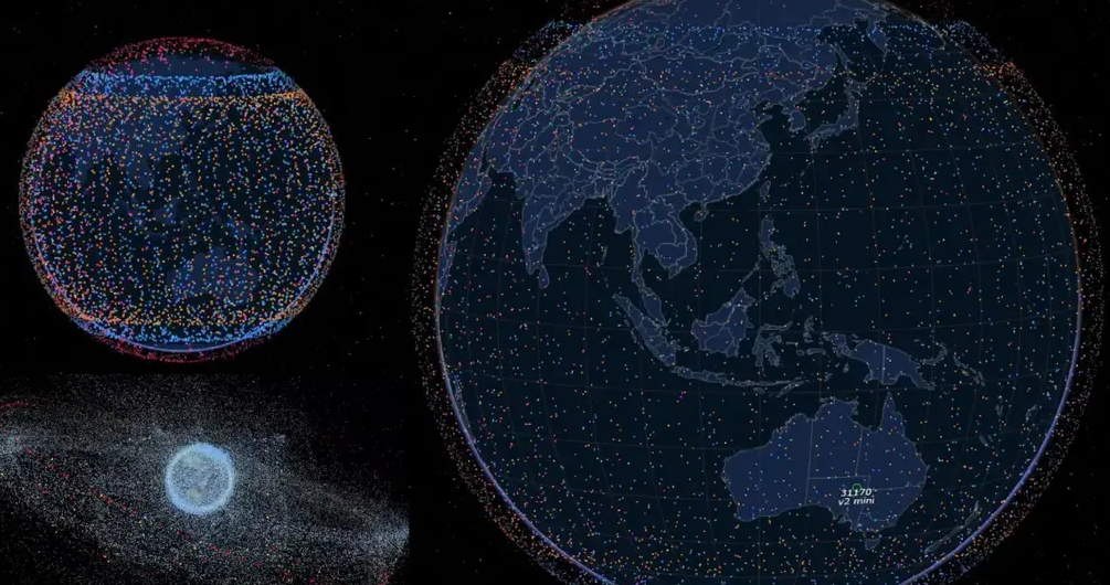 Foto: BRIN/Total massa objek buatan manusia di orbit Bumi yang telah terkatalogkan mencapai sekitar 16.000 hingga hampir 17.000 ton.