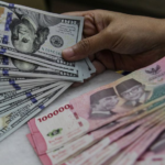 ilustrasi kurs rupiah terhadap dollar AS.(ANTARA FOTO/Darryl Ramadhan)