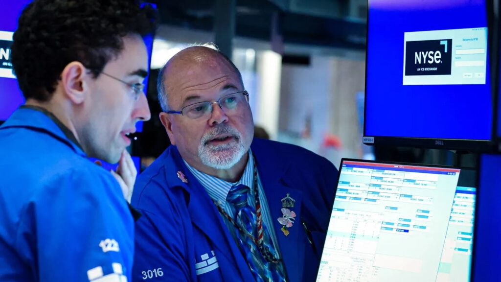 Traders work on the floor at the New York Stock Exchange (NYSE) in New York City, U.S., Sept. 28, 2026. Brendan McDermid | Reuters