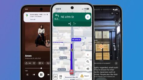 Aplikasi Google Gemini mendapatkan pembaruan fitur Map Tool untuk menampilkan peta interaktif dan navigasi langsung. Source: TechRadar / Google Maps is getting a big Gemini upgrade for drivers – here are