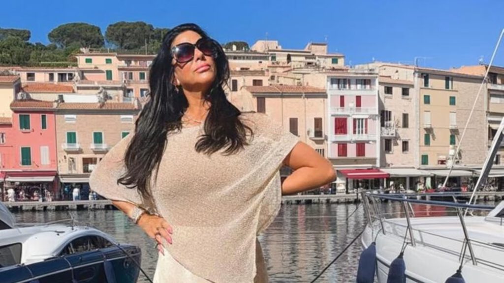Debra Coltune in her new Sardinian home. Courtesy Debra Coltune