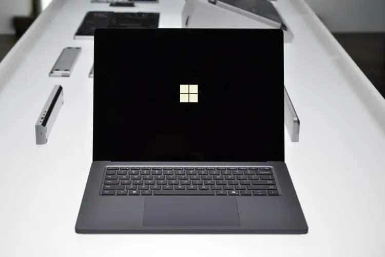 The 15-inch Surface Laptop Ultra starts at $2,599. Photo by Tom Warren / The Verge