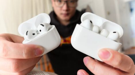 The AirPods 5 (left) and the AirPods Pro 3. Kerry Wan/CNET