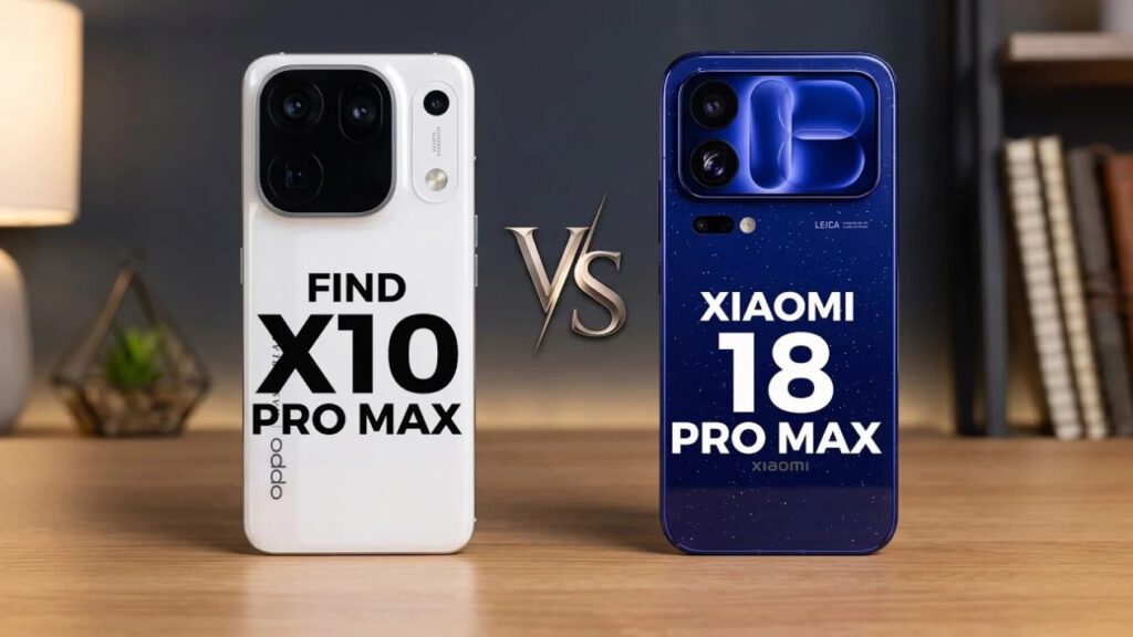 Ilustrasi hp Oppo Find X10 vs Xiaomi 18 Pro Max Sumber : YouTube/JoinTech