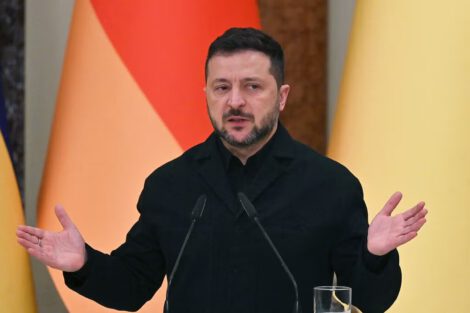 President Volodymyr Zelensky of Ukraine, who said last month that two North Korean soldiers had been transferred to South Korea, angering Seoul.Credit getty images