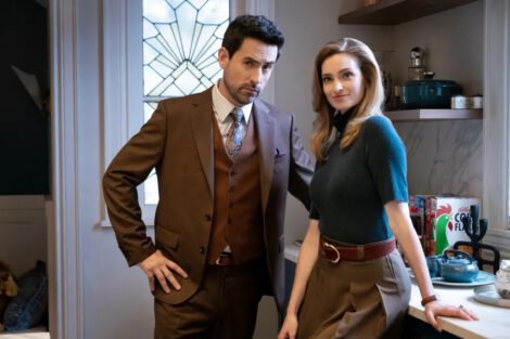 Ed Weeks and Allegra Edwards of 'Eternally Yours.' CBS