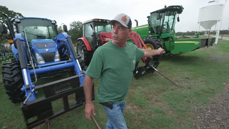 Oklahoma cattle rancher Scott Belden says he’s paying $1,400 more every week for the diesel that fuels his equipment. ABC News