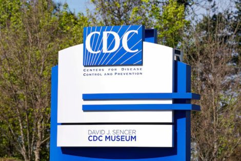 A sign sits outside the Centers for Disease Control and Prevention (CDC) Roybal campus in Atlanta, Georgia, U.S. March 18, 2026. REUTERS/Megan Varner/File Photo