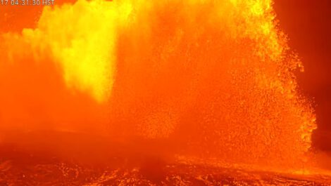 Kilauea spews sheets of lava during 55th eruptive episode (USGS)