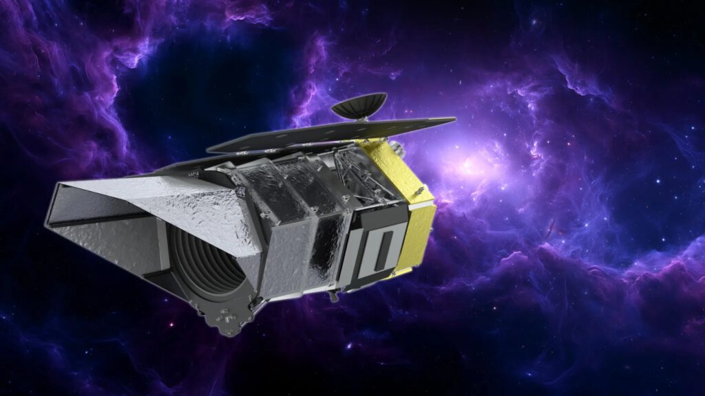 NASA’s Roman Space Telescope has achieved nearly 30% better image quality than expected, setting the stage for stunning cosmic discoveries. Credit: NASA; background by AI/ScienceDaily.com