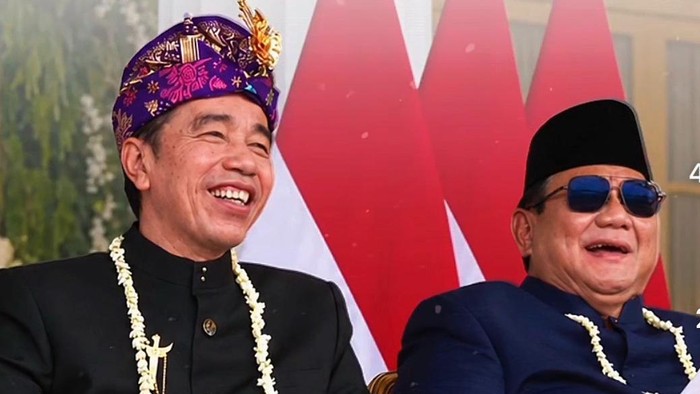 Jokowi dan Prabowo (dok tangkapan layar)